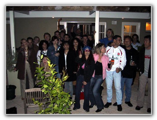 Group Party photo at D & SJ House